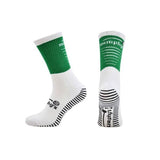 Murphys Kids Pro GAA Gripped Mid Calf Socks (3-5 Years) Green/White