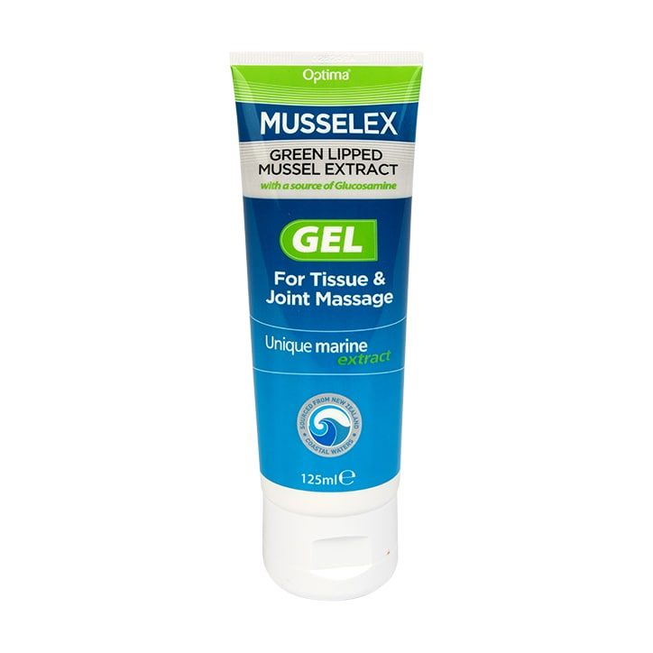Musselflex Green Lipped Mussel Extract &amp;amp; Glucosamine Gel 125ml