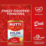Mutti - Finely Chopped Tomatoes   6 x 400g
