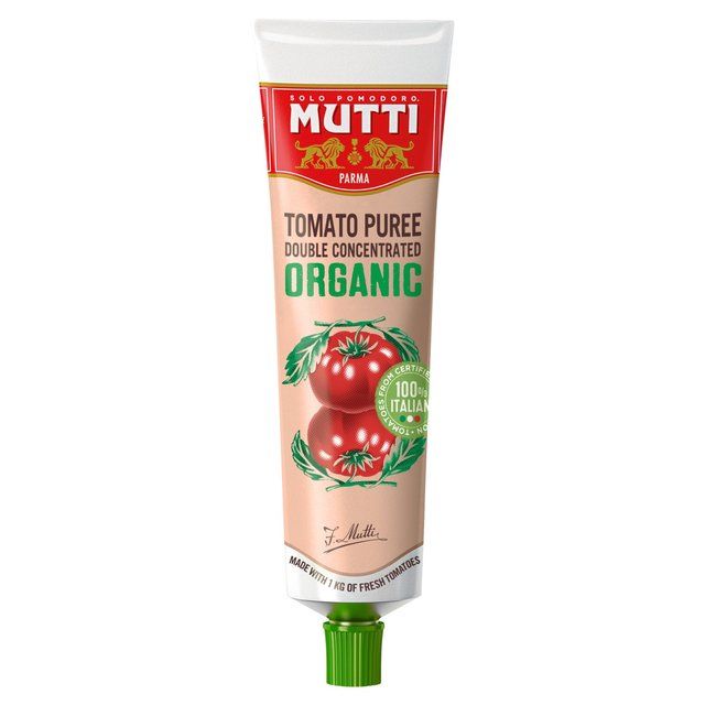 Mutti Organic Double Concentrate Tomato Puree   185g