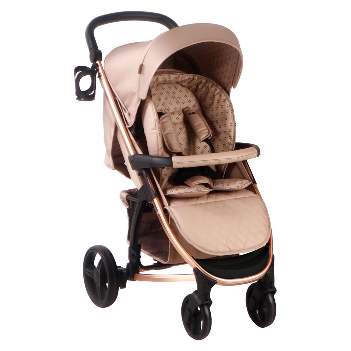 My Babiie Dreamiie MB200 Pushchair - Mocha Monogram