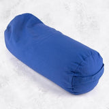 Myga Buckwheat Support Bolster Pillow - Turquoise Royal Blue