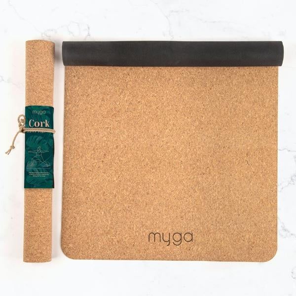 Myga Cork/Rubber Yoga Mat