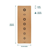 Myga Extra Large Chakra Cork Mat