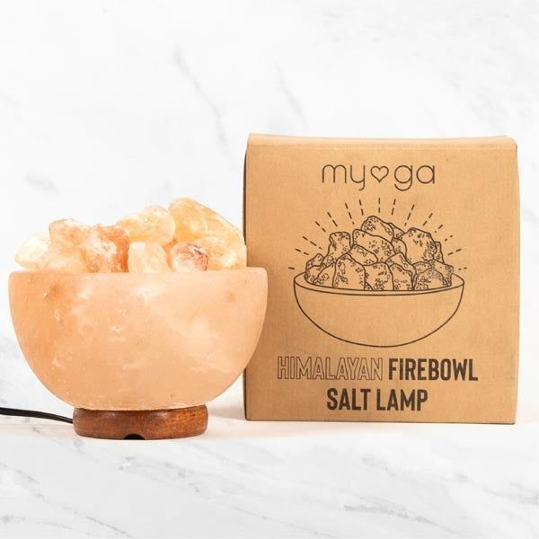 Myga Himalayan Fire Bowl Salt Lamp 3-5kg