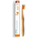 MyMouth Bamboo Toothbrush Medium Bristle Pink Orange