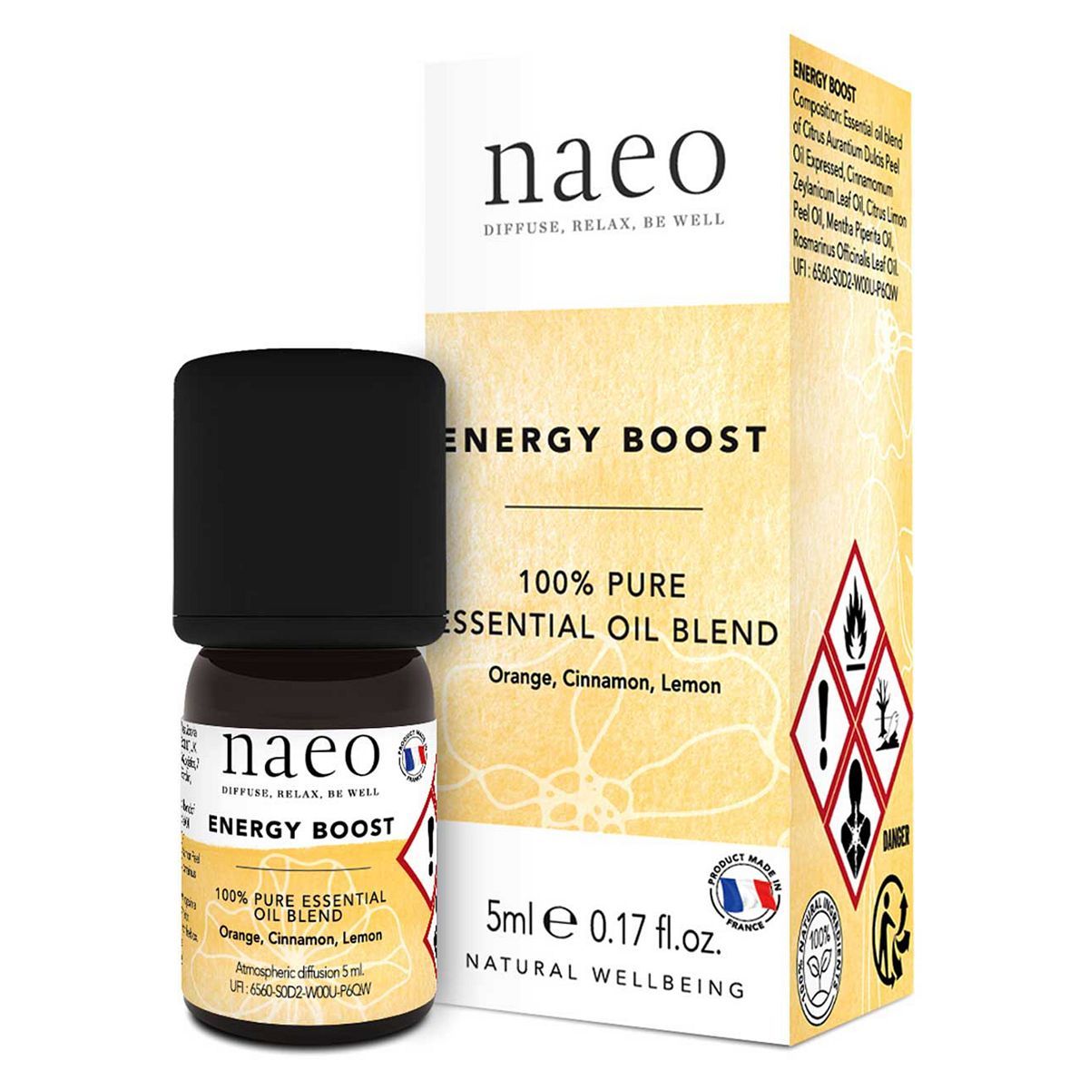 Naeo Essential Oil Single - Energy Boost