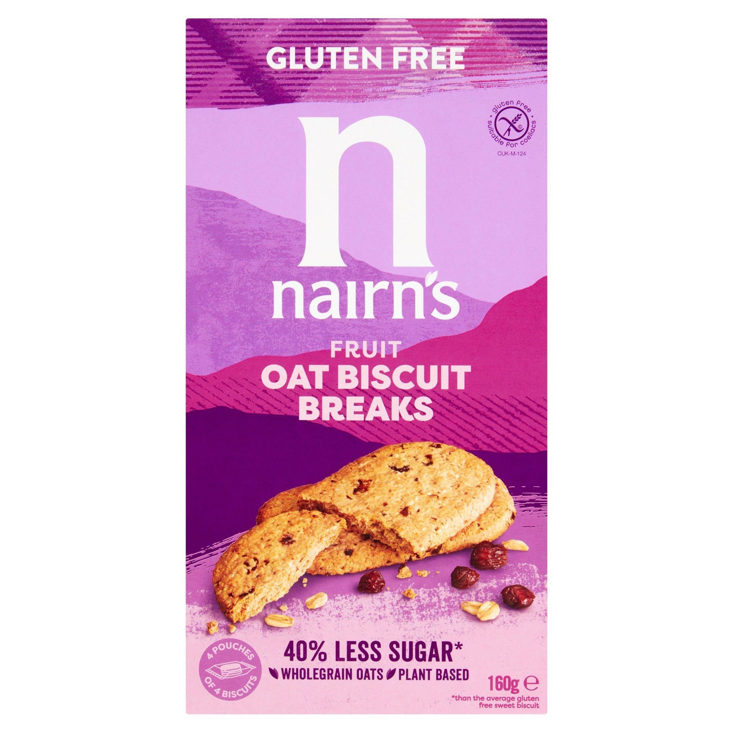 Nairn's Biscuit Break Oat &amp;amp; Fruit 160g