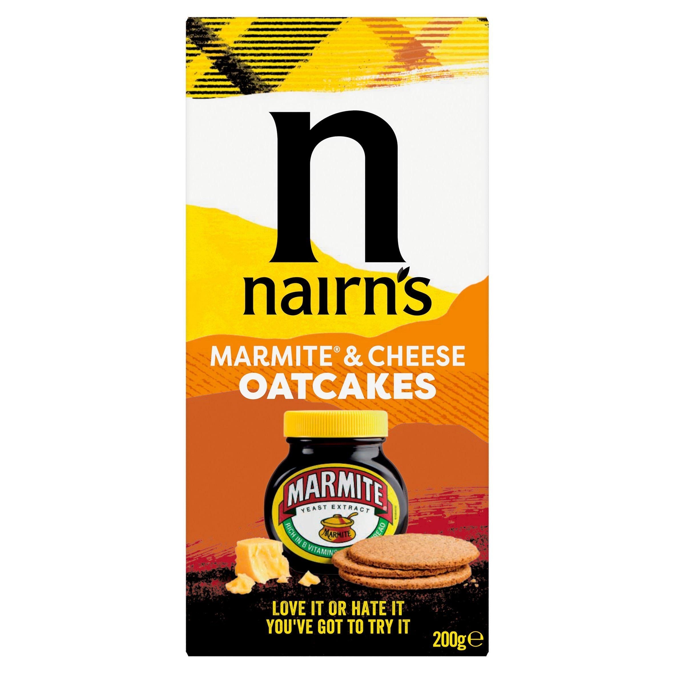 Nairn's Marmite &amp;amp; Cheese Oatcakes 200g