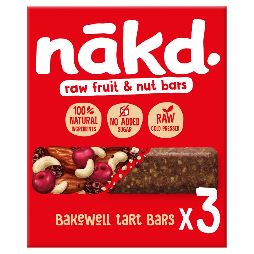 Nakd Bakewell Tart Fruit &amp;amp; Nut Bar