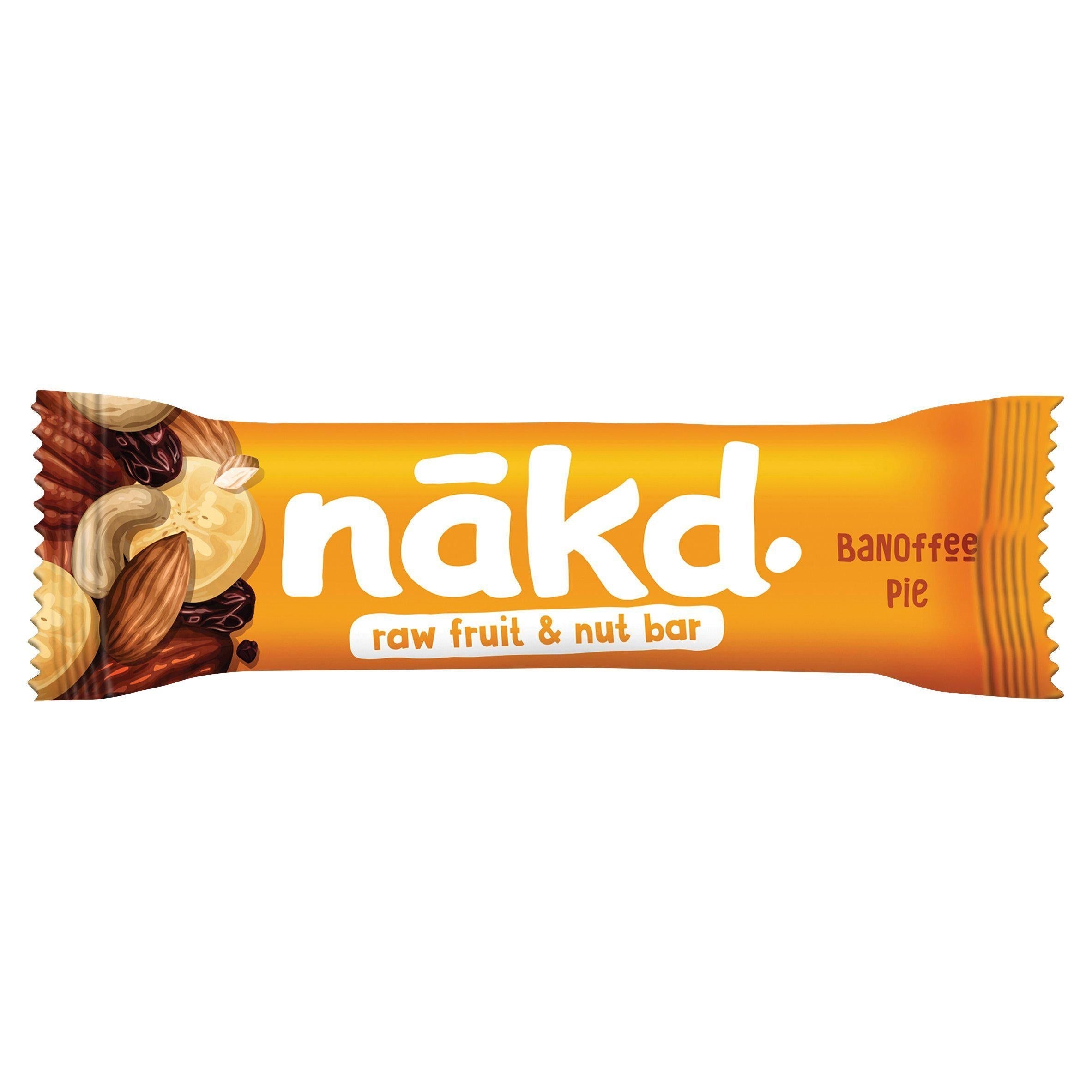 Nakd Banoffee Pie Raw Fruit &amp;amp; Nut Bar 35g