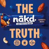 nakd. Blueberry Muffin Fruit &amp;amp; Nut Bars Multipack   4 x 35g