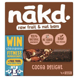 nakd. Cocoa Delight Fruit &amp;amp; Nut Bars Multipack   4 x 35g
