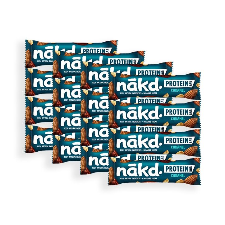 Nakd Cocoa Hazelnut Protein Bar 45g Caramel / 16x45 g
