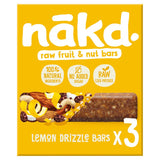 Nakd Lemon Drizzle Fruit &amp;amp; Nut Bars 3x