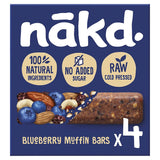 Nakd Raw Fruit &amp;amp; Nut Wholefood Bars Blueberry Muffin - 4 x 35g