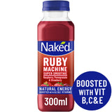 Naked Ruby Machine Raspberry Pomegranate &amp;amp; Strawberry Super Smoothie 300ml