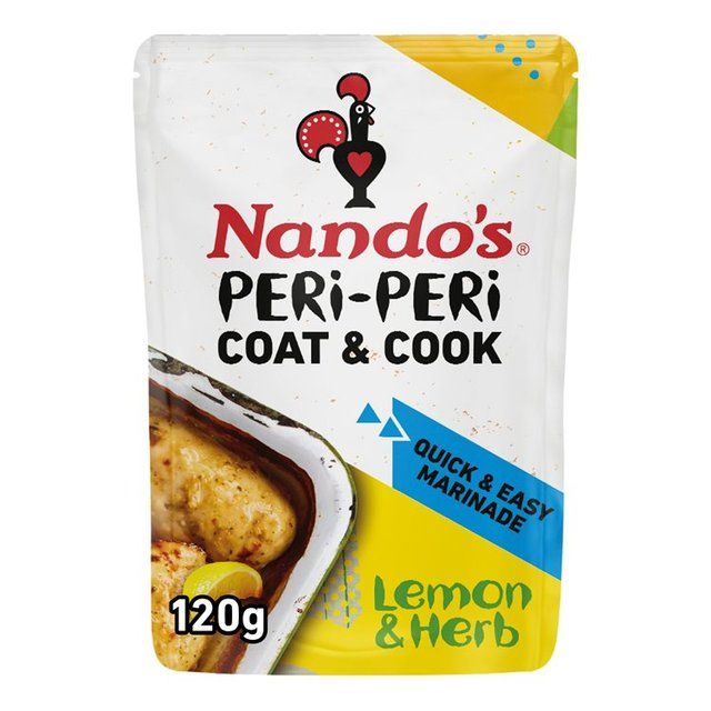 Nando's Coat 'n Cook Lemon &amp;amp; Herb Peri Peri Marinade   120g