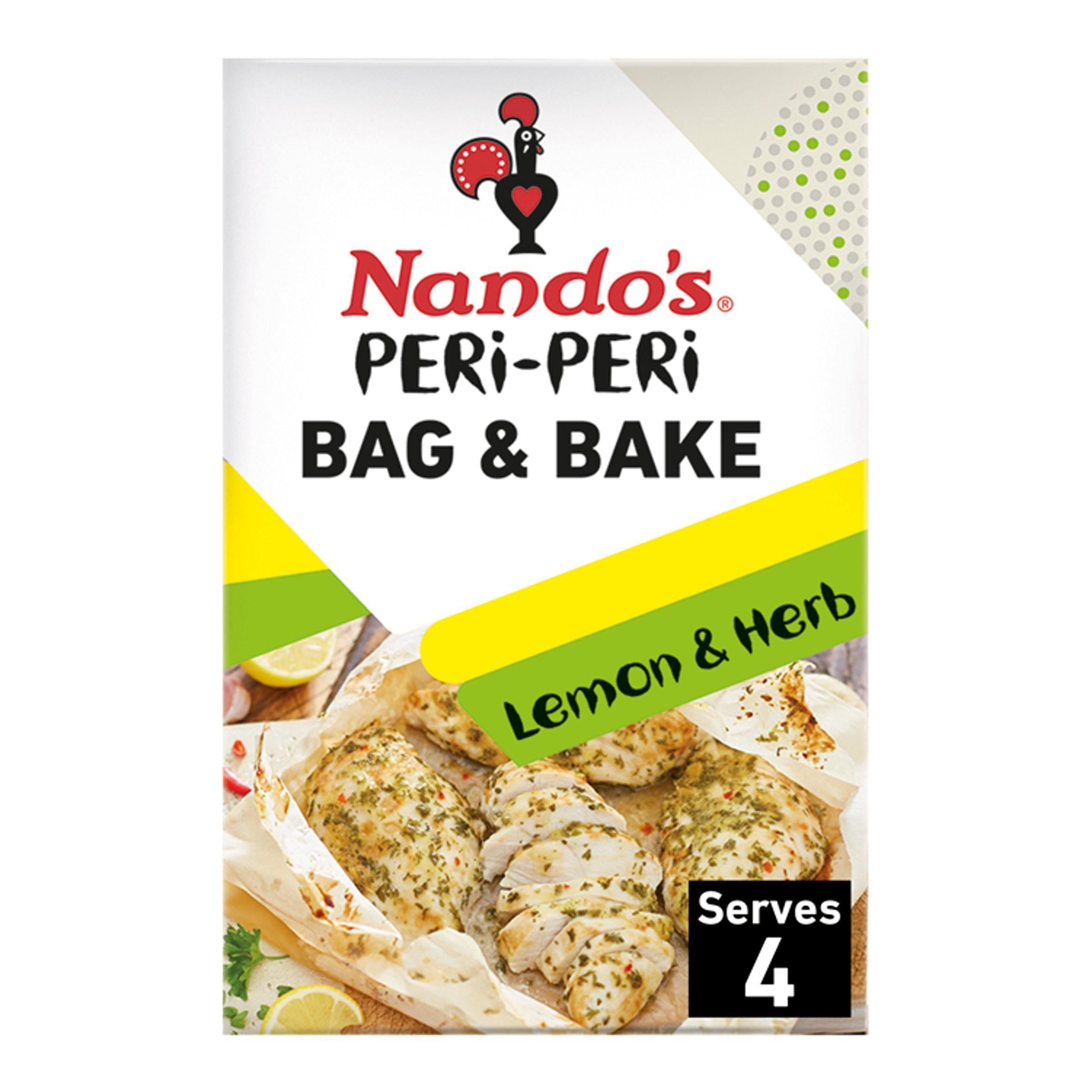 Nando's Peri-Peri Bag &amp;amp; Bake Lemon &amp;amp; Herb 20g