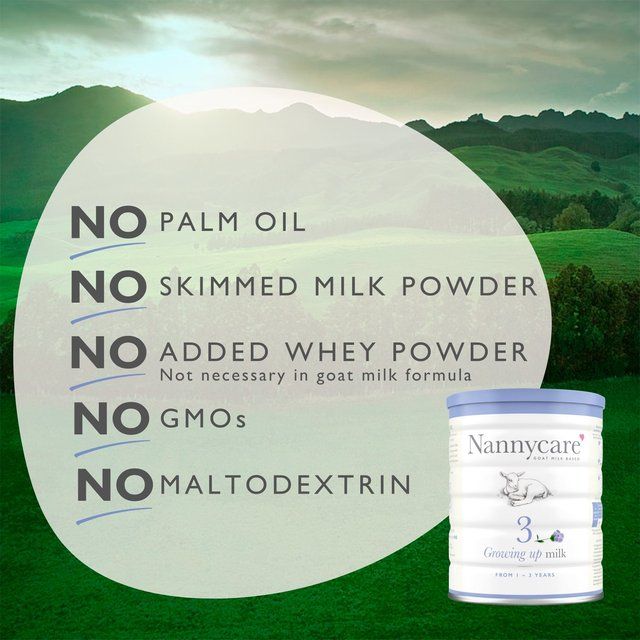 Nannycare 3 Growing up Goat Milk based Powder 1-3 Yrs   900g