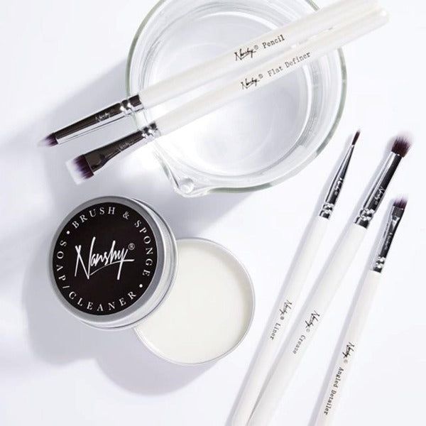 Nanshy Brush and Sponge Cleaner (Soap in a Tin)