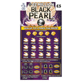 National Lottery &amp;pound;5 &amp;pound;2,000,000 Black Pearl Scratchcard Game