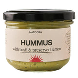Natoora Hummus with Basil &amp;amp; Preserved Lemon   185g