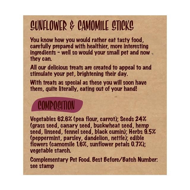 Naturals Sunflower &amp;amp; Chamomile Sticks   2 per pack