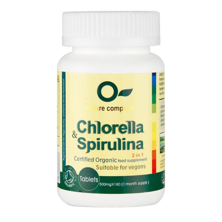 Nature Complete Chlorella &amp;amp; Spirulina 180 Tablets