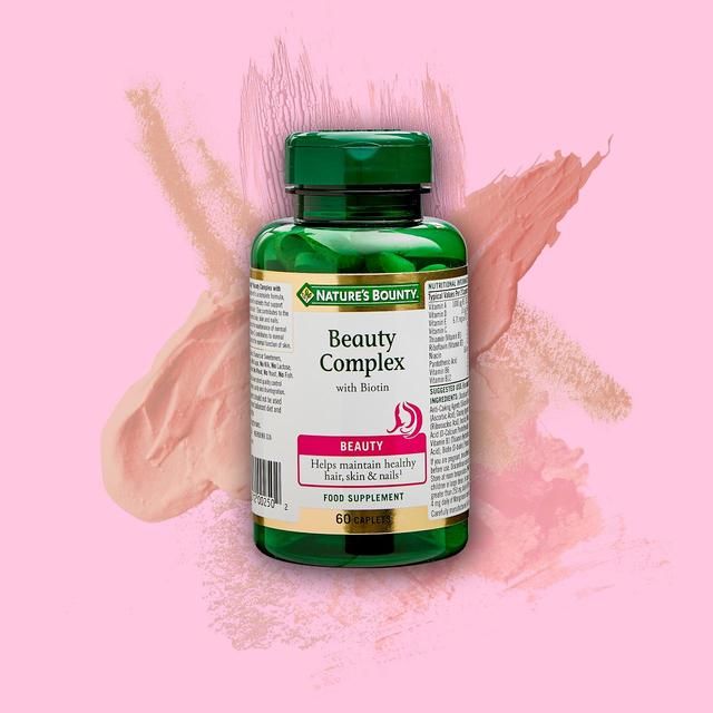 Nature's Bounty Beauty Complex with Biotin Supplement Caplets    60 per pack