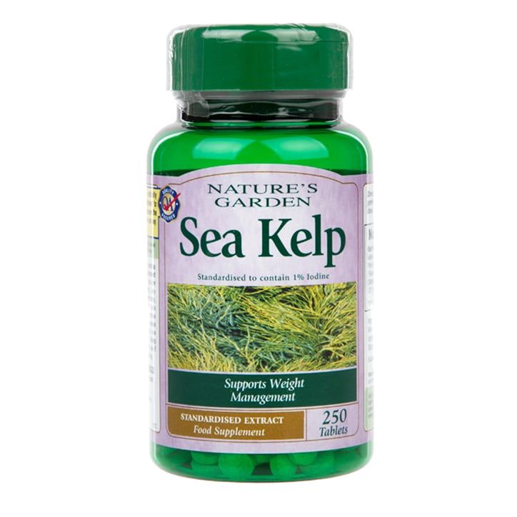 Nature&amp;rsquo;s Garden Sea Kelp 15mg (Iodine) 250 Tablets