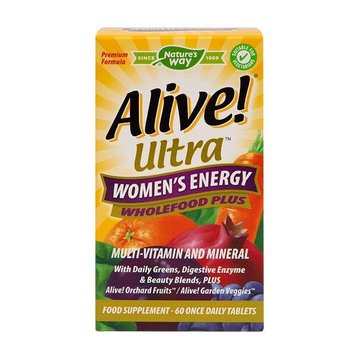 Nature's Way Alive! Women&amp;rsquo;s 50+ Ultra Energy 60 Tablets