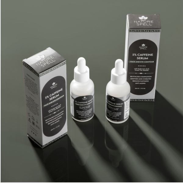 Nature Spell 5% Caffeine Serum - Face &amp;amp; Eye Contour 30ml