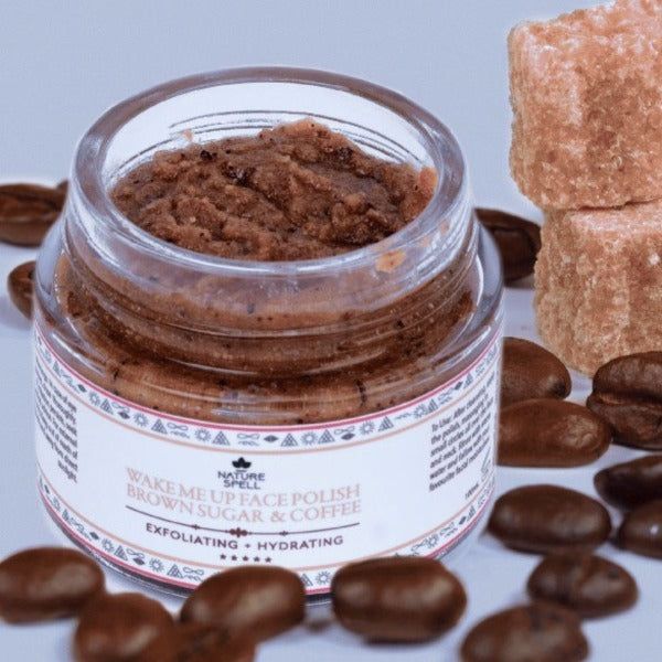 Nature Spell Brown Sugar &amp;amp; Coffee Face Scrub