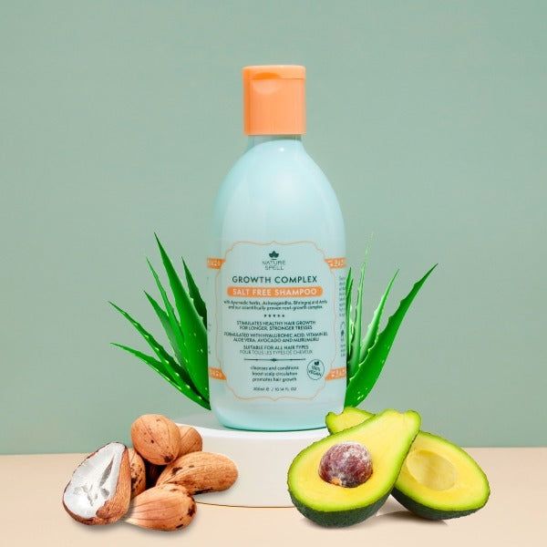 Nature Spell Growth Complex Salt Free Shampoo 300ml