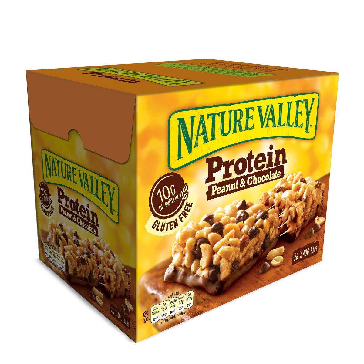 Nature Valley Protein Bar Peanut &amp;amp; Chocolate, 26 x 40g