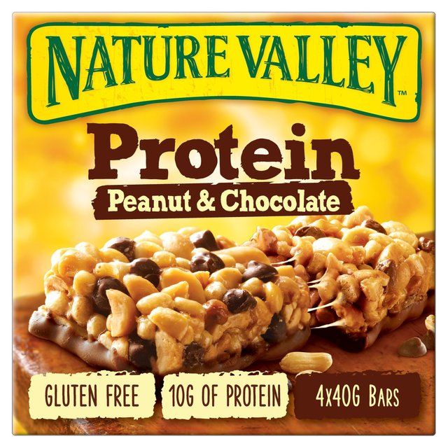 Nature Valley Protein Peanut &amp;amp; Chocolate Cereal Bars   4 x 40g