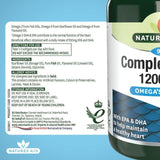 Natures Aid Complete EFA Omega's 36 &amp;amp; 9 Soft Gel Capsules    90 per pack