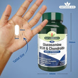 Natures Aid Glucosamine MSM &amp;amp; Chondroitin    90 per pack
