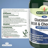 Natures Aid Glucosamine MSM &amp;amp; Chondroitin    90 per pack