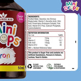 Natures Aid Infant's &amp;amp; Kid's Iron Mini Drops 10mg 3mnths - 5yrs    50ml