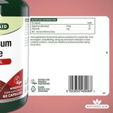 Natures Aid Magnesium Citrate Supplement Capsules 119mg   60 per pack