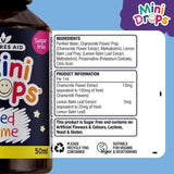 Natures Aid Mini Drops Bed Time (Chamomile &amp;amp; Lemon Balm)   50ml