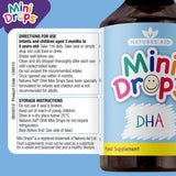 Natures Aid Mini Drops DHA Omega-3 for Infants &amp;amp; Children   50ml