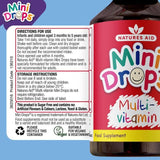 Natures Aid Mini Drops Multivitamin for Infants &amp;amp; Children   50ml