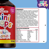 Natures Aid Mini Drops Multivitamin for Infants &amp;amp; Children   50ml
