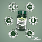 Natures Aid Vitamin B12 Supplement Tablets 1000ug    90 per pack