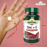 Natures Aid Zinc + C Supplement Lozenges    30 per pack