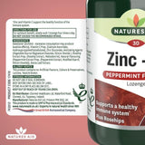 Natures Aid Zinc + C Supplement Lozenges    30 per pack