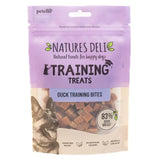 Natures Deli Duck Training Bites Dog Treats   100g